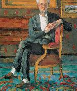 Victor Chocquet Seated Paul Cezanne